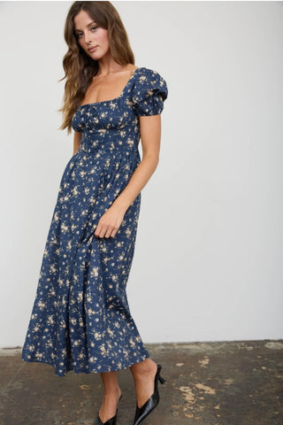 Bluebell Breeze Midi Dress