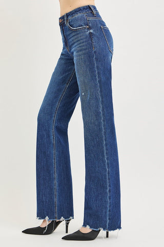 Hollis High Rise Straight Jeans