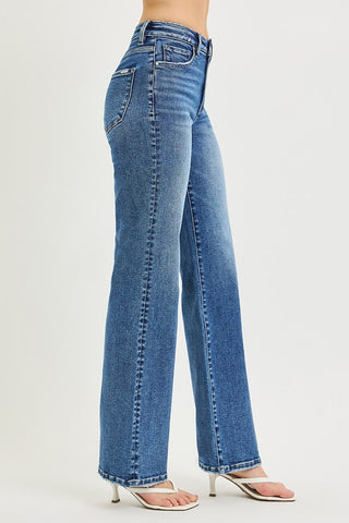 Alyssa Tummy Control Straight Jeans