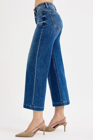 Valerie Crop Wide Leg Jeans