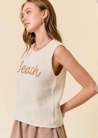 Beach Day Knit Tank