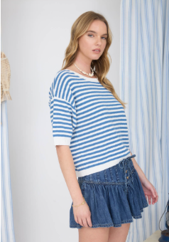 Harbor Breeze Stripe Knit Top