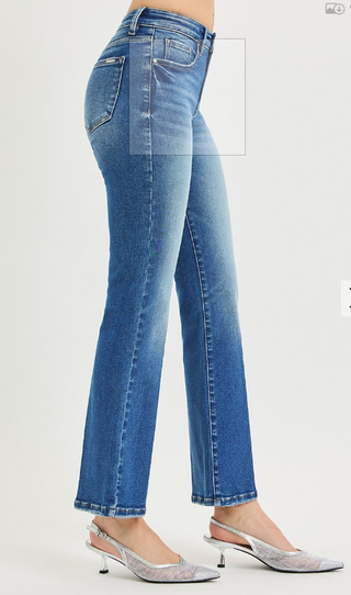 Hadley Tummy Control Ankle Flare Jeans
