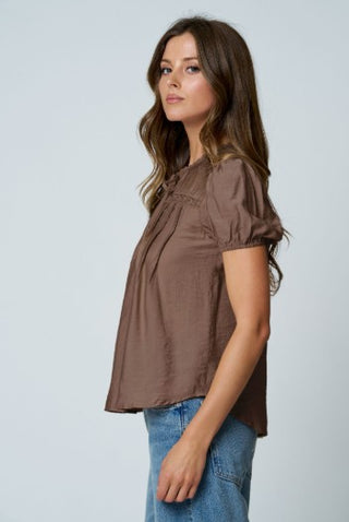 Mocha Meadow Blouse