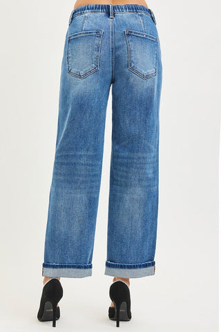 Camden Cuffed Boyfriend Jeans