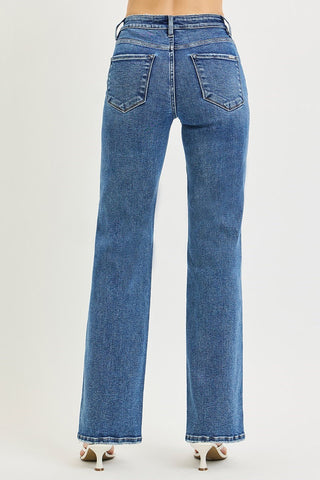 Alyssa Tummy Control Straight Jeans