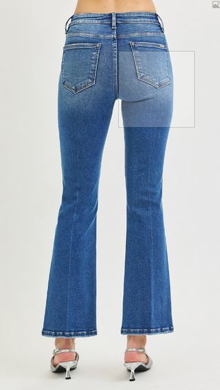 Hadley Tummy Control Ankle Flare Jeans