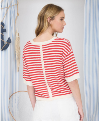 Harbor Breeze Stripe Knit Top