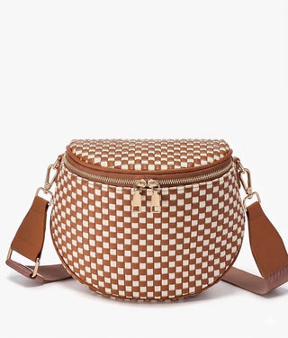 Yareli Woven Sling Bag