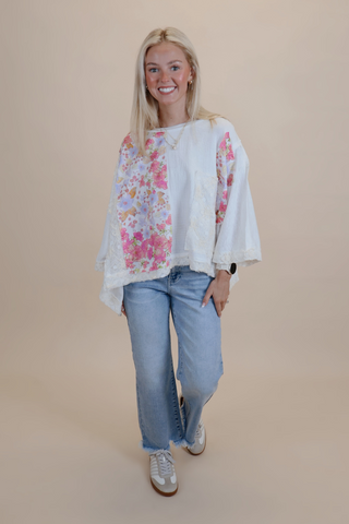Fresh Blooms Floral Top