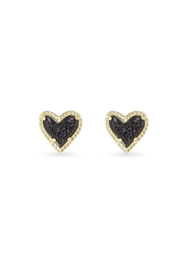 ACCESSORIES Kendra Scott Ari Heart Drusy Stud Earring