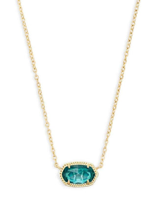 ACCESSORIES LONDONBLUE Kendra Scott Elisa London Blue Pendant Necklace