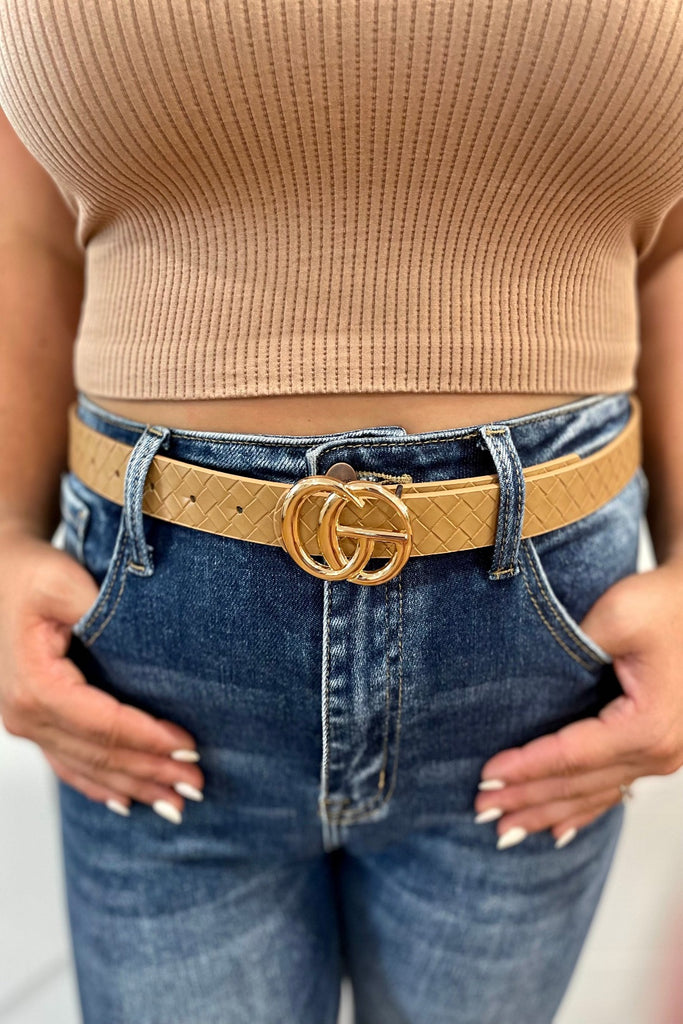 ACCESSORIES TAN / OS Say Less Belt