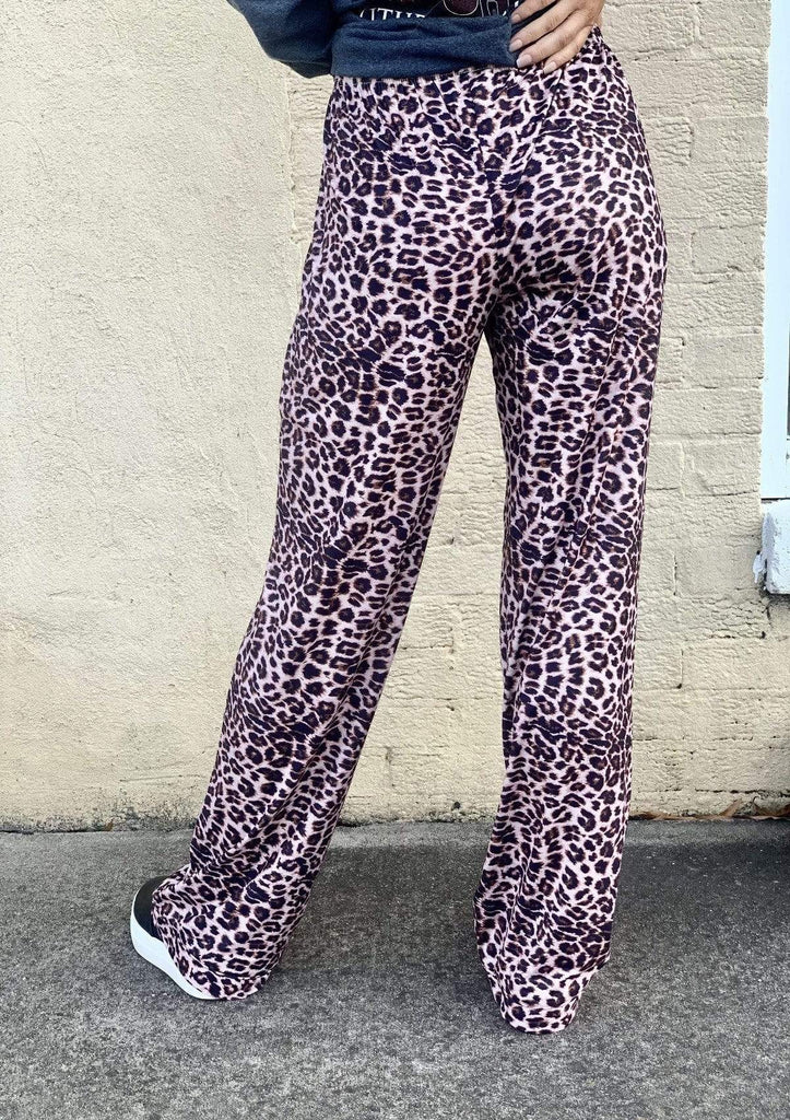 BOTTOMS Leopard Lounge Pants