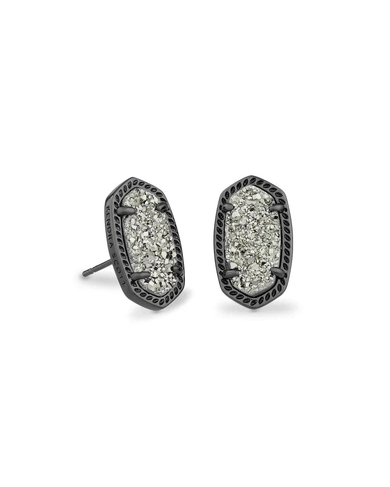 Jewelry Ellie Gun Kendra Scott Ellie Gunmetal Stud Earrings