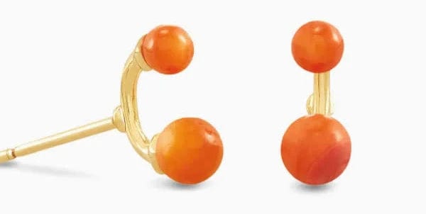 Jewelry Orange Kendra Scott Demi Stud Earrings